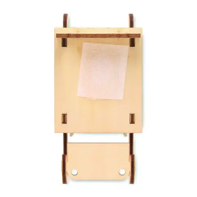 Gnomo decorativo FROSTY SLEIGH 24x38x51 cm con stampa - Immagine 5