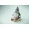 Gnomo decorativo FROSTY SLEIGH 24x38x51 cm con stampa - Anteprima 9