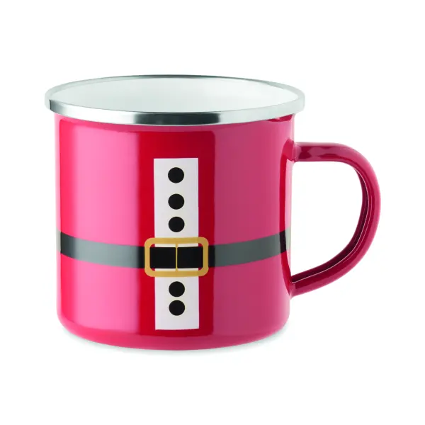 Tazza natalizia SANTAMEL 300ml personalizzabile - Immagine 2