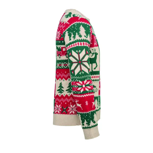 Maglione natalizio SHIMIS S-M personalizzato con stampa - Immagine 2