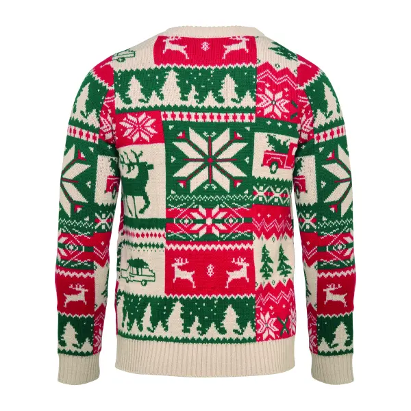 Maglione natalizio SHIMIS S-M personalizzato con stampa - Immagine 3