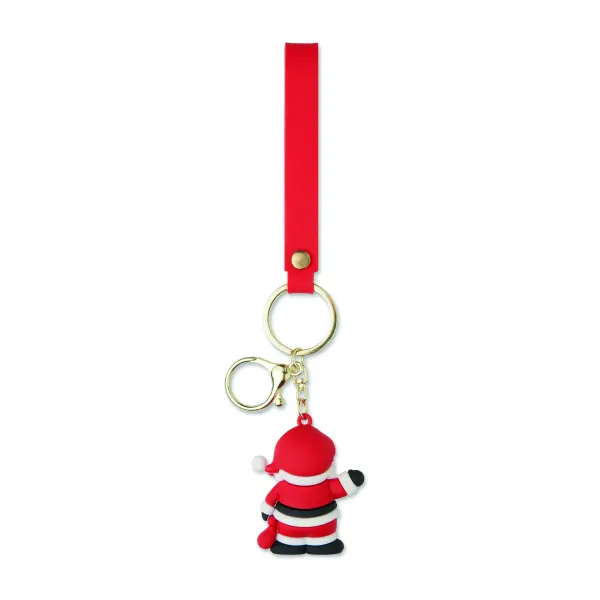Portachiavi natalizio SANTACHARM personalizzabile - Immagine 4
