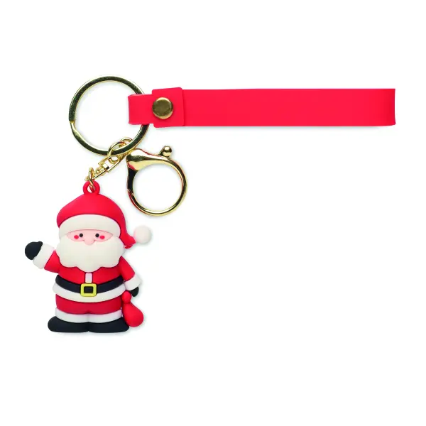 Portachiavi natalizio SANTACHARM personalizzabile - Immagine 6