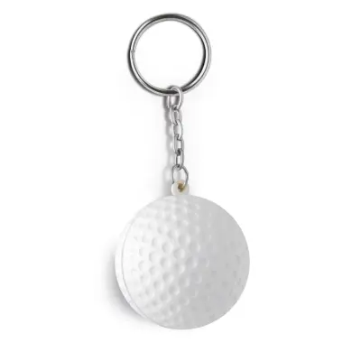 Portachiavi antistress a forma di pallina da golf