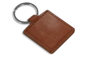 Eco Leather and Felt Keyring