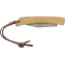 Coltello pieghevole in acciaio inox e bamboo Beckett - Anteprima 4