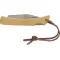 Coltello pieghevole in acciaio inox e bamboo Beckett - Anteprima 3