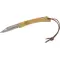 Coltello pieghevole in acciaio inox e bamboo Beckett - Anteprima 2