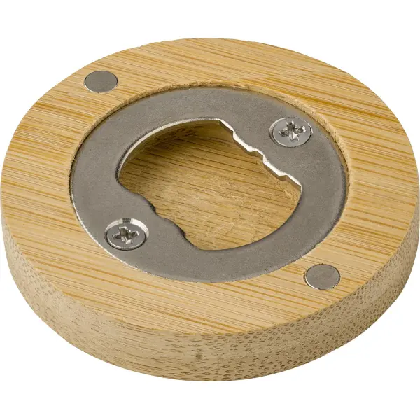 Magnete in bamboo con funzione apribottiglie Ace - Immagine 2