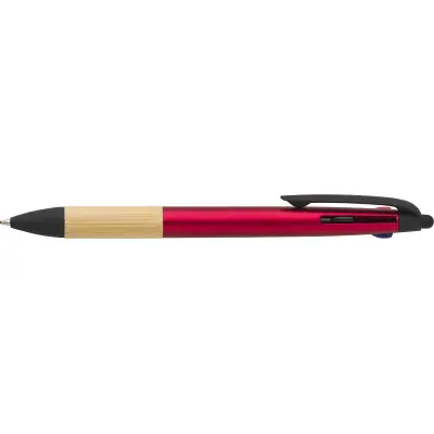 Penna a sfera 3 colori Malachi - Immagine 2