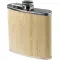 Fiaschetta in acciaio inox e bamboo Hayden - Anteprima 1