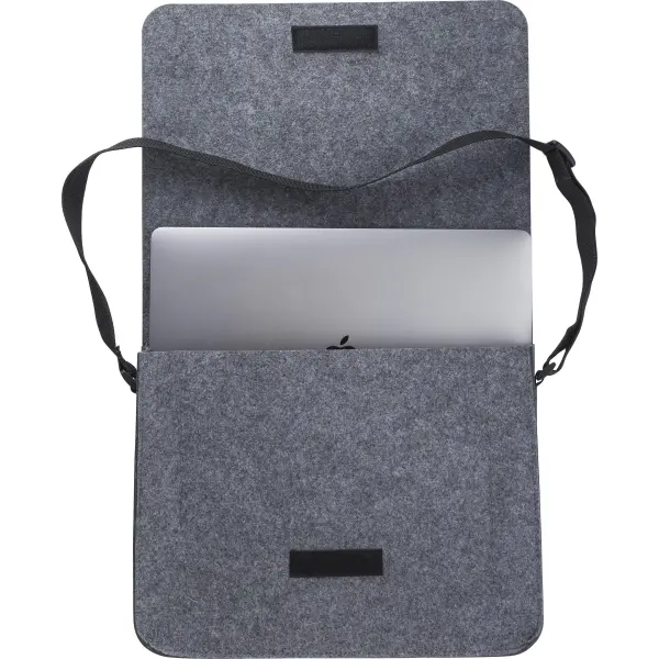 Borsa portacomputer in feltro rPET Layla - Immagine 4