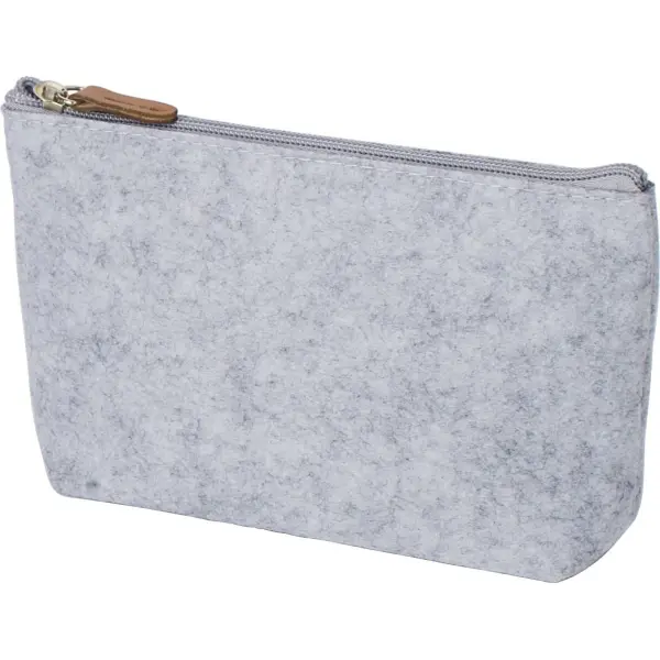 Beauty case in feltro rPET Lucy - Immagine 2
