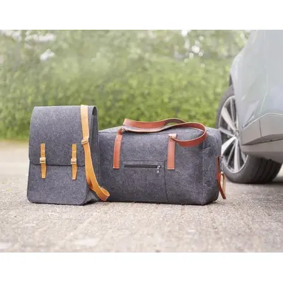 Borsa da viaggio in feltro rPET Natalie - Immagine 6