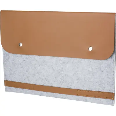 Borsa per laptop in feltro rPET Jonathan - Immagine 1