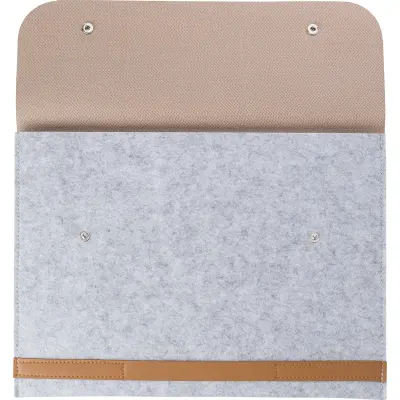 Borsa per laptop in feltro rPET Jonathan - Immagine 2