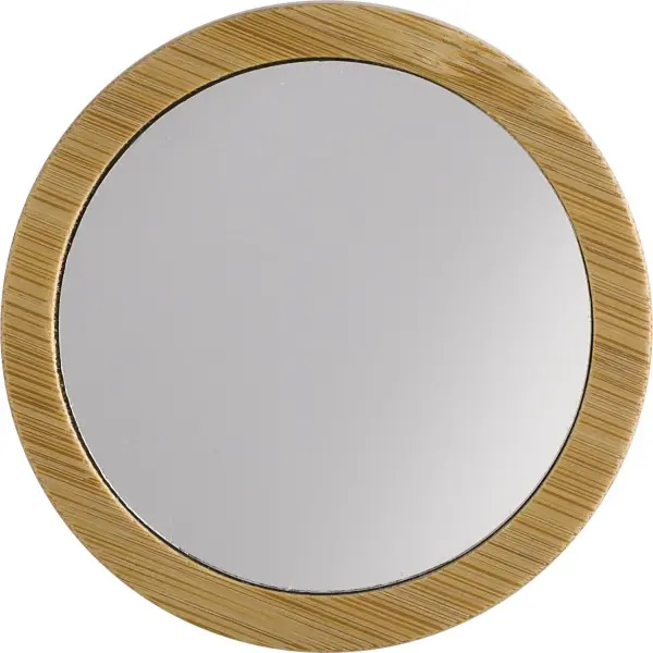 Specchio tascabile in bamboo Jeremiah - Immagine 2