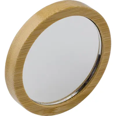 Specchio tascabile in bamboo Jeremiah