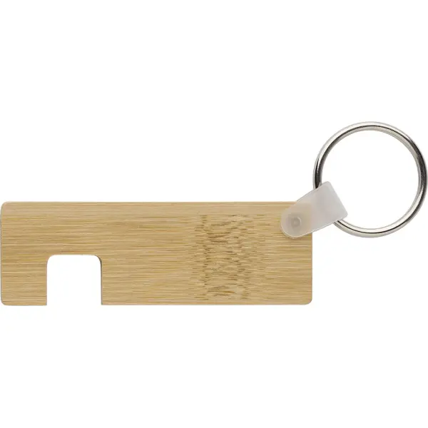 Portachiavi in bamboo e portacellulare Orlando - Immagine 5
