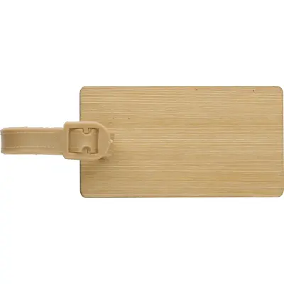 Portanome per bagaglio in bamboo Shawn - Immagine 4