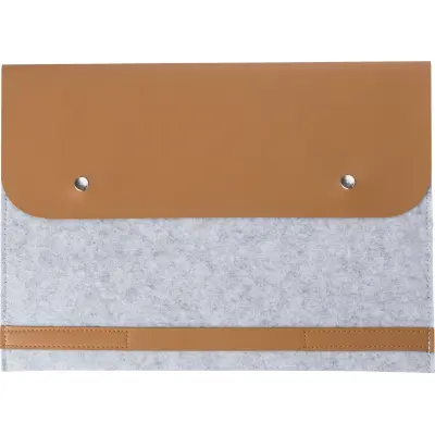 Borsa per laptop in feltro rPET Jonathan - Immagine 4