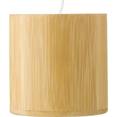 Candela in bambù ELI cera vegetale promozionale - Immagine 4