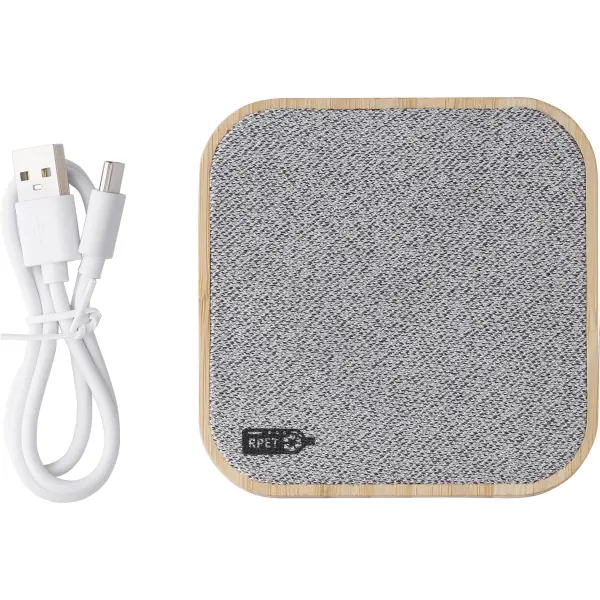 Caricabatterie wireless in bamboo Moses - Immagine 6