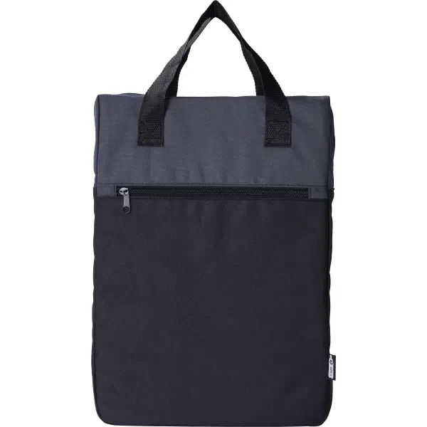 Zaino in poliestere rPET Olive - Immagine 6