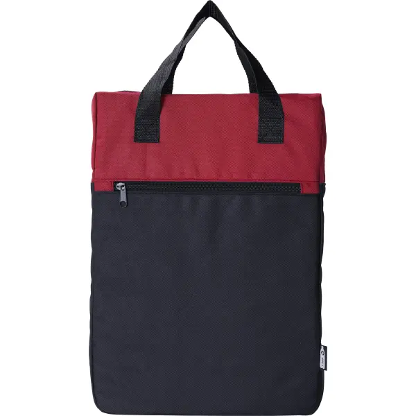 Zaino in poliestere rPET Olive - Immagine 4
