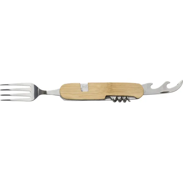 Set di posate multifunzionali in bamboo Ainsley - Immagine 3