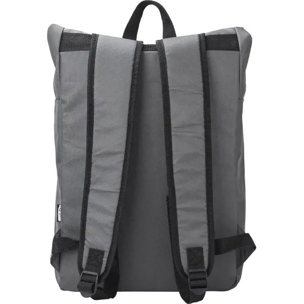 Zaino rolltop in poliestere rPET Evie - Immagine 2
