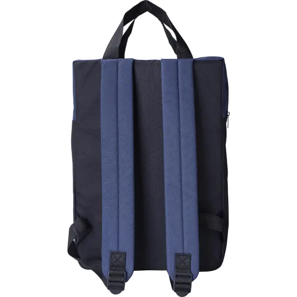 Zaino in poliestere rPET Olive - Immagine 3