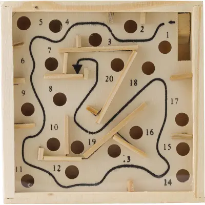 Gioco di pazienza labirindo in legno Joel - Immagine 3