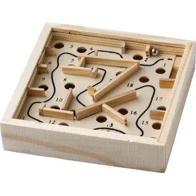 Gioco di pazienza labirindo in legno Joel - Immagine 1