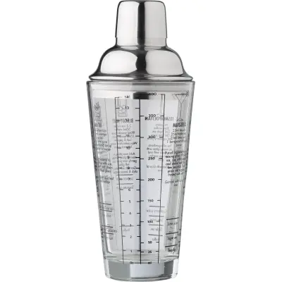 Shaker per cocktail in vetro capacità 750 m Adela