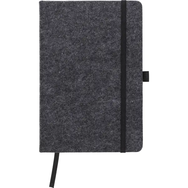 Taccuino A5 a righe in feltro rPET Harper - Immagine 4