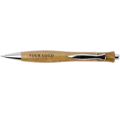 Penna a sfera in legno Meera - Immagine 2