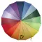 Ombrello arcobaleno 16 pannelli Haya - Anteprima 4