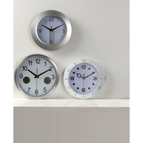 Orologio da parete ALI in ABS personalizzato con stampa - Immagine 2
