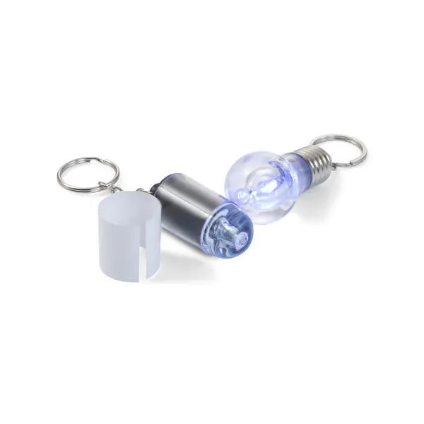 Portachiavi con luce Led bianca Hakeem - Immagine 3