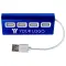 Hub USB in alluminio Leo - Anteprima 3