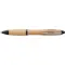 Penna a sfera HETTY in bamboo con stampa logo - Anteprima 2