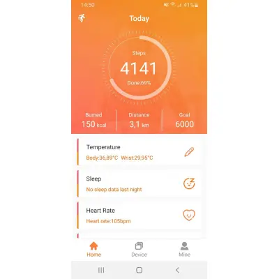 Smartwatch DOMINIC 1,54” con stampa del tuo logo - Immagine 5