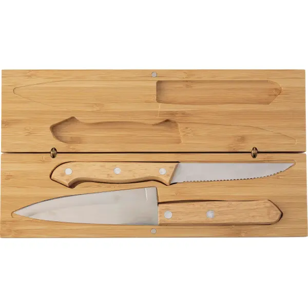Set 2 coltelli in bamboo confezione Tony - Immagine 3
