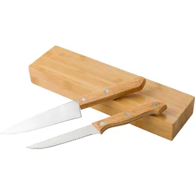 Set 2 coltelli in bamboo confezione Tony - Immagine 2
