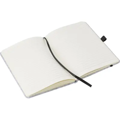 Taccuino A5 a righe in feltro rPET Harper - Immagine 2