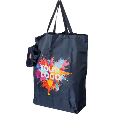 Shopping bag pieghevole in tessuto Oxford Wes - Immagine 1