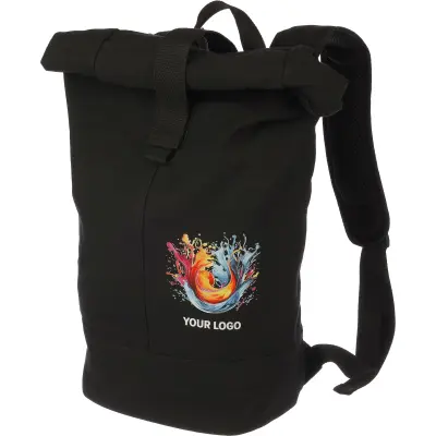 Zaino roll-top in poliestere Micah - Immagine 1