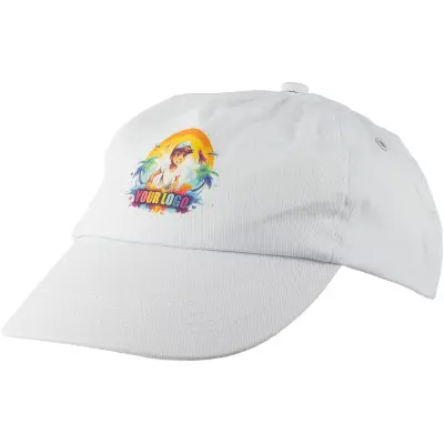 Cappellino 5 pannelli in cotone Lisa - Immagine 1