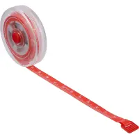 Flessometro in plastica a nastro retrattile da 1,5